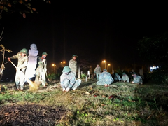 Tâm dịch Vĩnh Phúc xây nhanh bệnh viện dã chiến 300 giường chống dịch nCoV